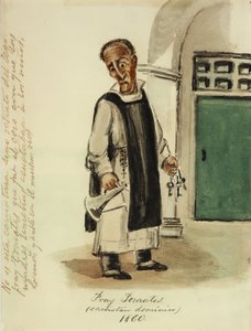 Watercolor by Pancho Fierro by Pancho Fierro